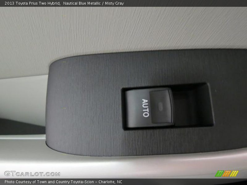 Nautical Blue Metallic / Misty Gray 2013 Toyota Prius Two Hybrid