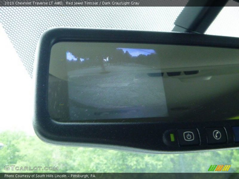 Red Jewel Tintcoat / Dark Gray/Light Gray 2010 Chevrolet Traverse LT AWD