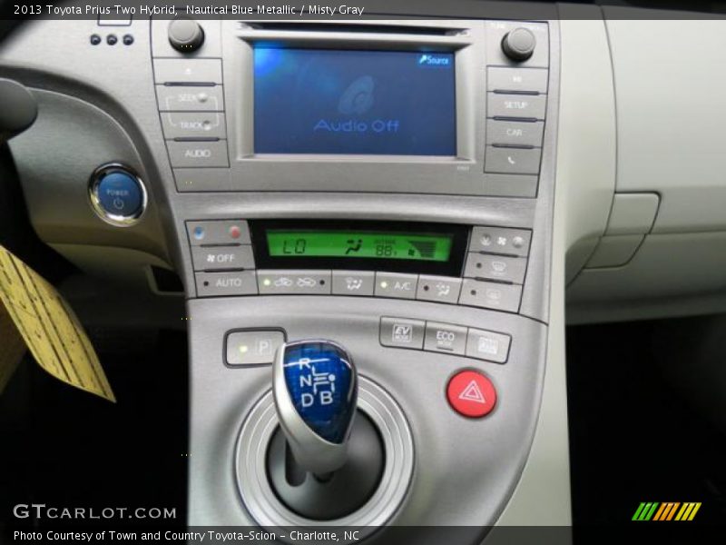 Nautical Blue Metallic / Misty Gray 2013 Toyota Prius Two Hybrid