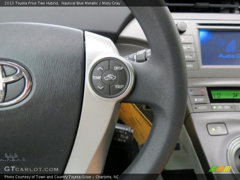 Nautical Blue Metallic / Misty Gray 2013 Toyota Prius Two Hybrid