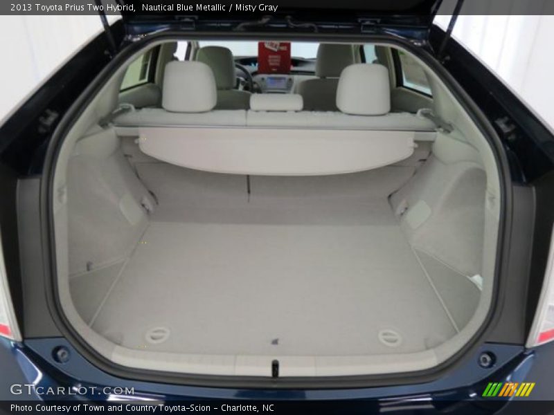 Nautical Blue Metallic / Misty Gray 2013 Toyota Prius Two Hybrid