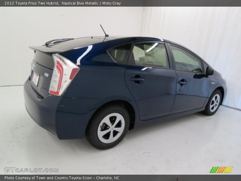 Nautical Blue Metallic / Misty Gray 2013 Toyota Prius Two Hybrid