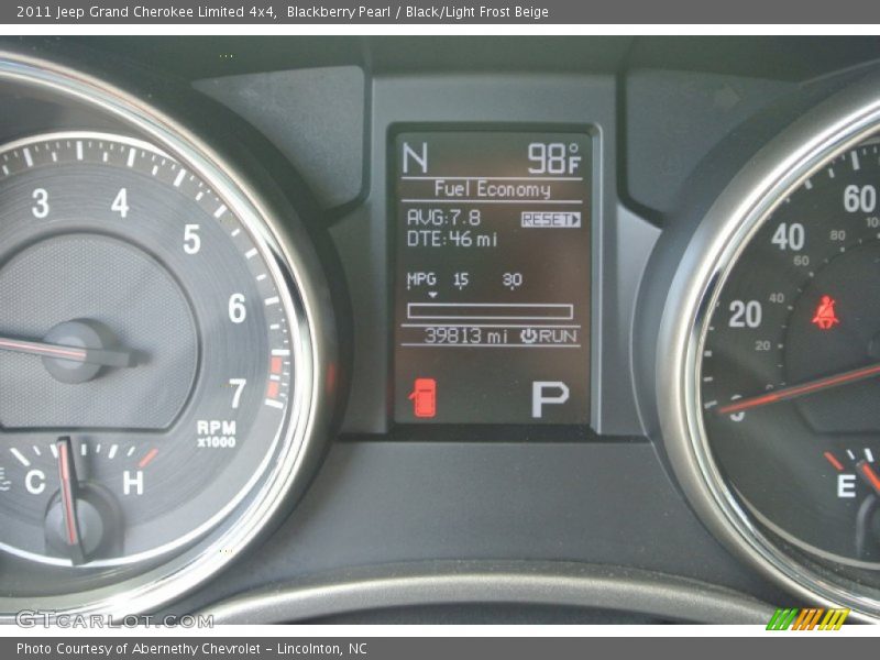 Blackberry Pearl / Black/Light Frost Beige 2011 Jeep Grand Cherokee Limited 4x4