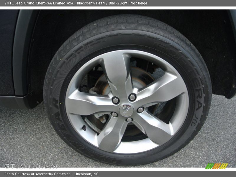 Blackberry Pearl / Black/Light Frost Beige 2011 Jeep Grand Cherokee Limited 4x4