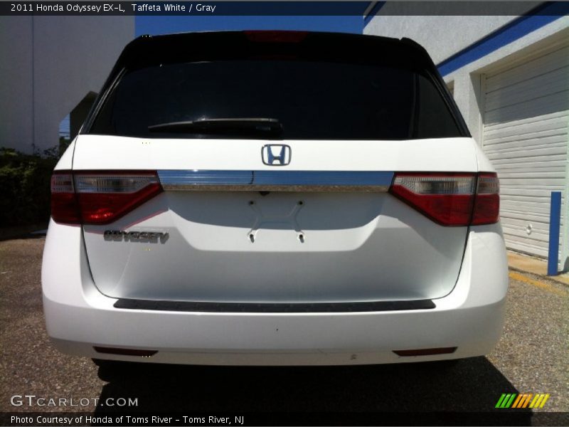 Taffeta White / Gray 2011 Honda Odyssey EX-L
