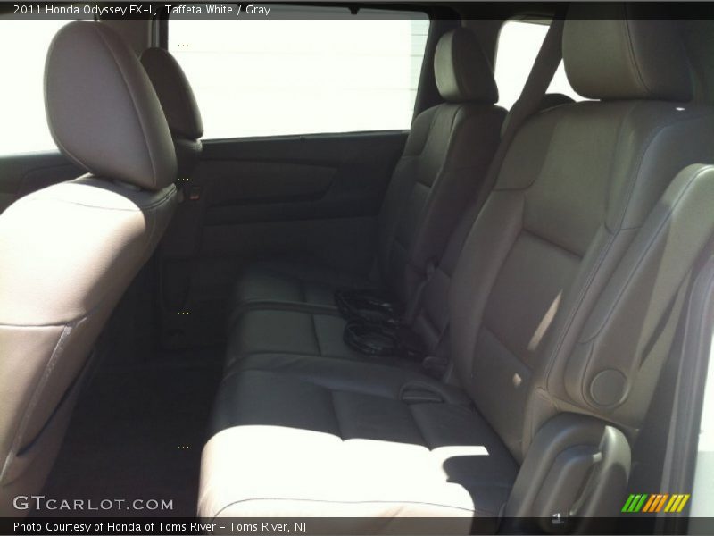Taffeta White / Gray 2011 Honda Odyssey EX-L