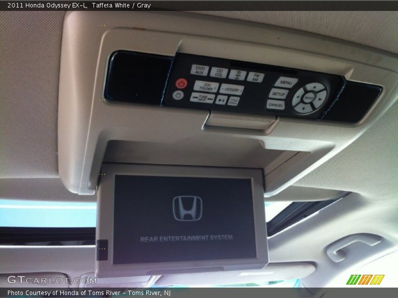 Taffeta White / Gray 2011 Honda Odyssey EX-L