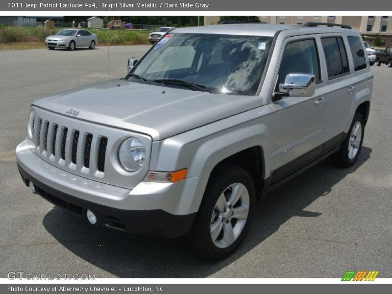 Bright Silver Metallic / Dark Slate Gray 2011 Jeep Patriot Latitude 4x4
