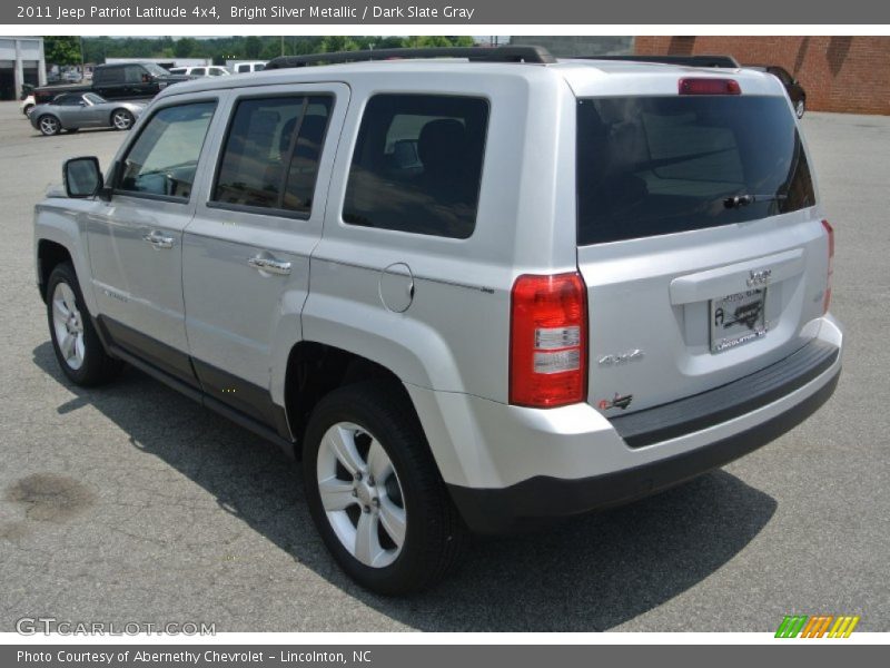 Bright Silver Metallic / Dark Slate Gray 2011 Jeep Patriot Latitude 4x4