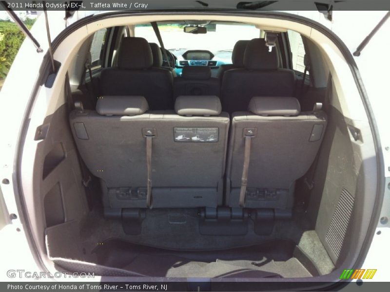 Taffeta White / Gray 2011 Honda Odyssey EX-L