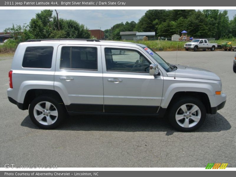 Bright Silver Metallic / Dark Slate Gray 2011 Jeep Patriot Latitude 4x4