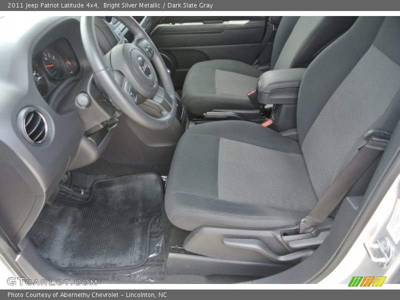 Bright Silver Metallic / Dark Slate Gray 2011 Jeep Patriot Latitude 4x4