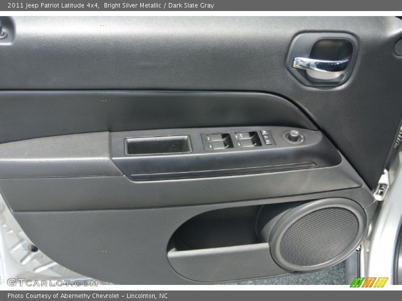 Bright Silver Metallic / Dark Slate Gray 2011 Jeep Patriot Latitude 4x4