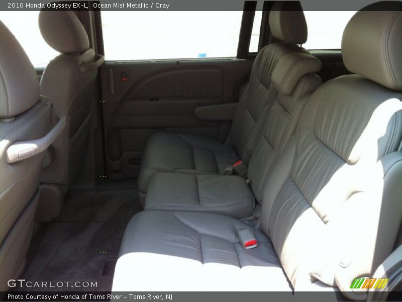 Ocean Mist Metallic / Gray 2010 Honda Odyssey EX-L
