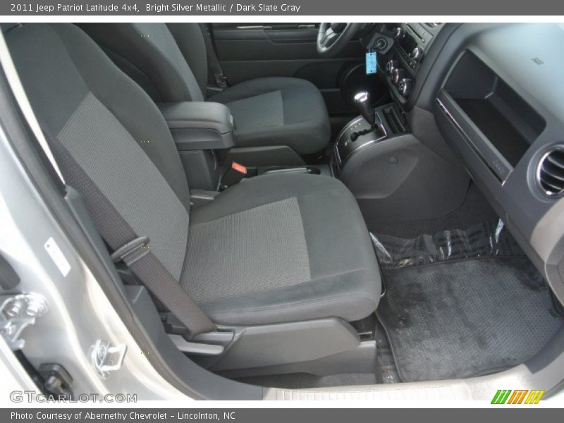 Bright Silver Metallic / Dark Slate Gray 2011 Jeep Patriot Latitude 4x4