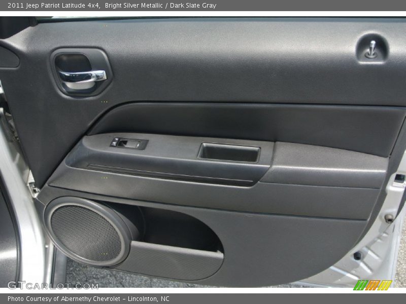 Bright Silver Metallic / Dark Slate Gray 2011 Jeep Patriot Latitude 4x4