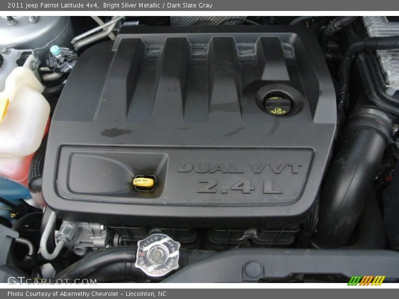 Bright Silver Metallic / Dark Slate Gray 2011 Jeep Patriot Latitude 4x4