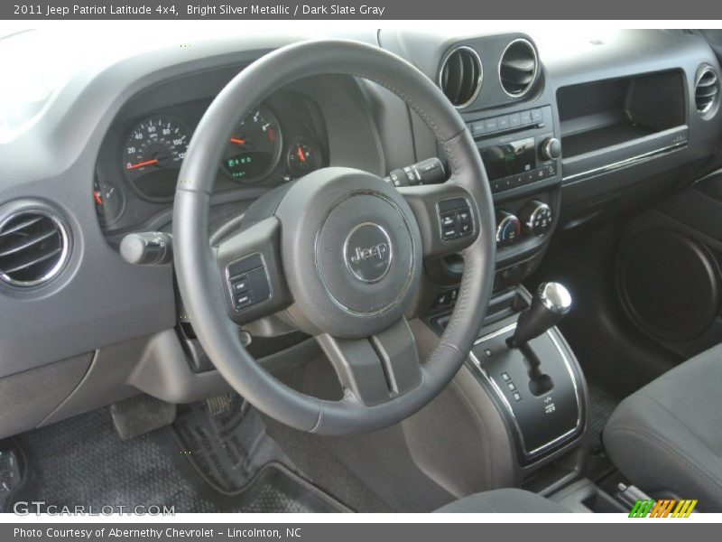 Bright Silver Metallic / Dark Slate Gray 2011 Jeep Patriot Latitude 4x4