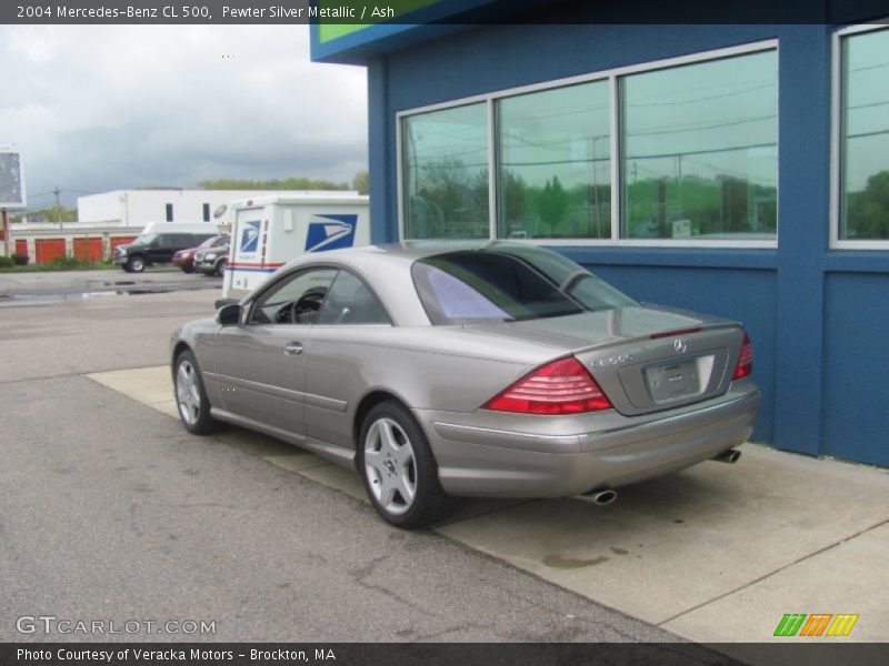 Pewter Silver Metallic / Ash 2004 Mercedes-Benz CL 500