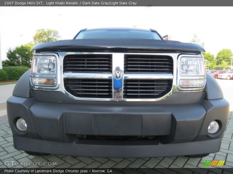 Light Khaki Metallic / Dark Slate Gray/Light Slate Gray 2007 Dodge Nitro SXT