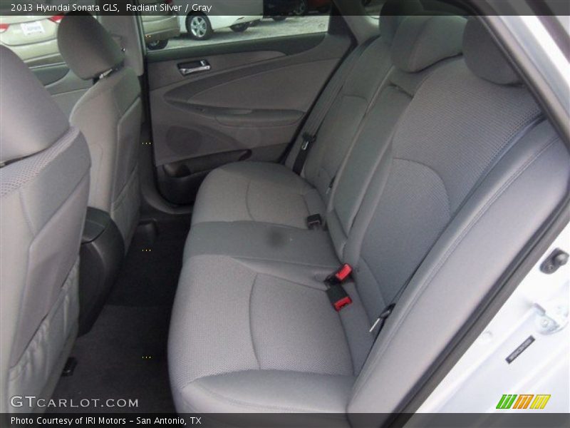 Radiant Silver / Gray 2013 Hyundai Sonata GLS