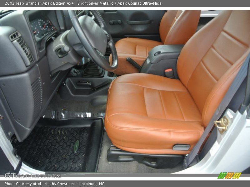 Front Seat of 2002 Wrangler Apex Edition 4x4