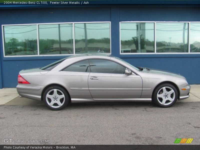 Pewter Silver Metallic / Ash 2004 Mercedes-Benz CL 500