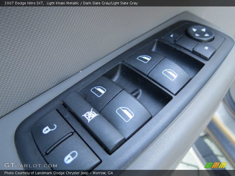 Light Khaki Metallic / Dark Slate Gray/Light Slate Gray 2007 Dodge Nitro SXT