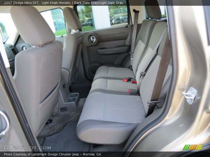 Light Khaki Metallic / Dark Slate Gray/Light Slate Gray 2007 Dodge Nitro SXT