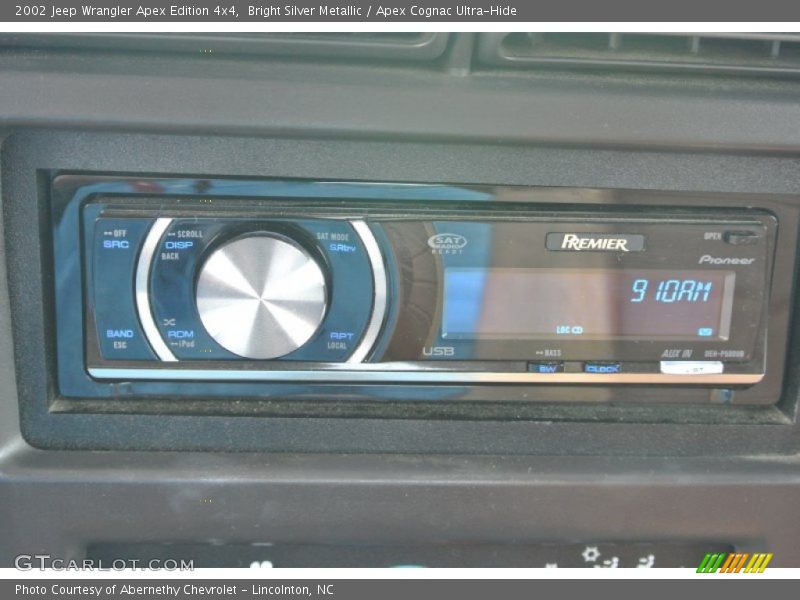Bright Silver Metallic / Apex Cognac Ultra-Hide 2002 Jeep Wrangler Apex Edition 4x4