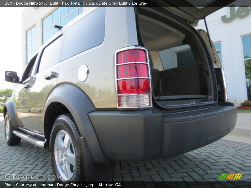 Light Khaki Metallic / Dark Slate Gray/Light Slate Gray 2007 Dodge Nitro SXT