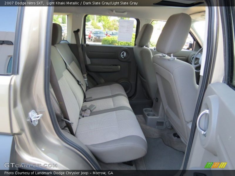 Light Khaki Metallic / Dark Slate Gray/Light Slate Gray 2007 Dodge Nitro SXT