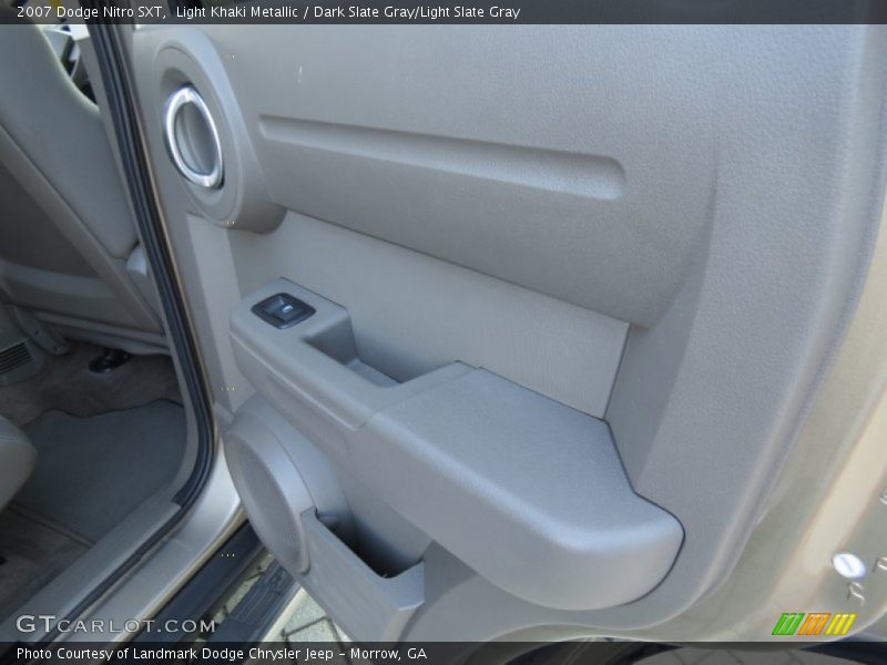 Light Khaki Metallic / Dark Slate Gray/Light Slate Gray 2007 Dodge Nitro SXT