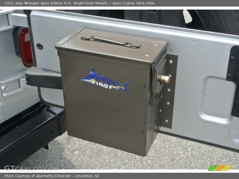 Bright Silver Metallic / Apex Cognac Ultra-Hide 2002 Jeep Wrangler Apex Edition 4x4