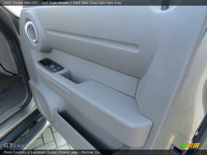 Light Khaki Metallic / Dark Slate Gray/Light Slate Gray 2007 Dodge Nitro SXT