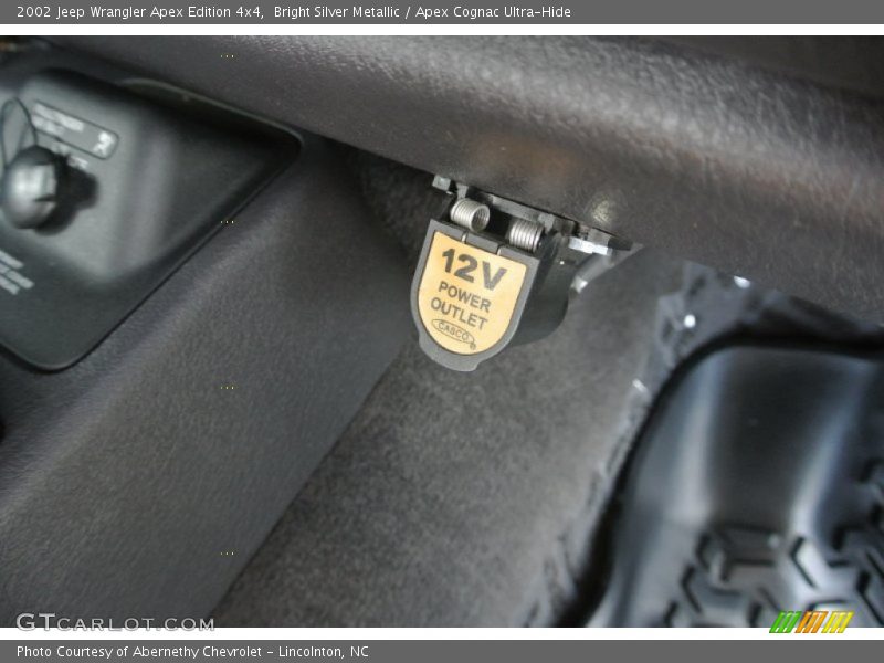 Bright Silver Metallic / Apex Cognac Ultra-Hide 2002 Jeep Wrangler Apex Edition 4x4