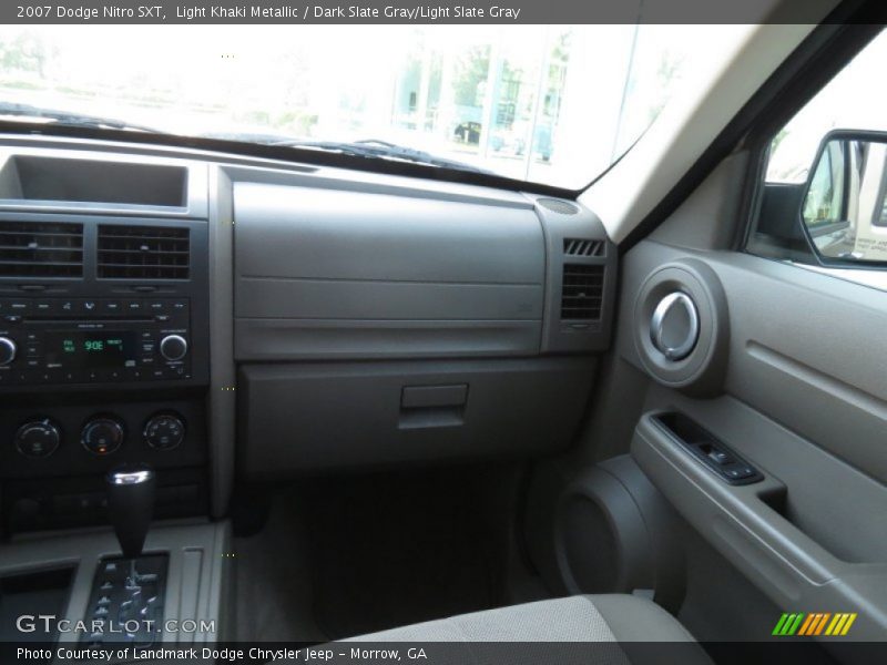 Light Khaki Metallic / Dark Slate Gray/Light Slate Gray 2007 Dodge Nitro SXT