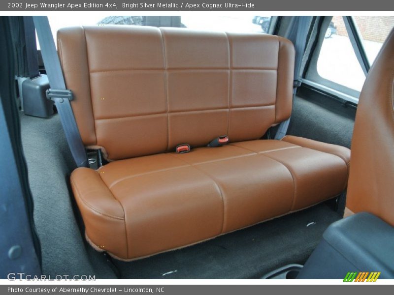 Rear Seat of 2002 Wrangler Apex Edition 4x4