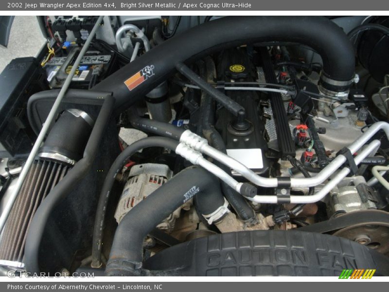  2002 Wrangler Apex Edition 4x4 Engine - 4.0 Liter OHV 12-Valve Inline 6 Cylinder