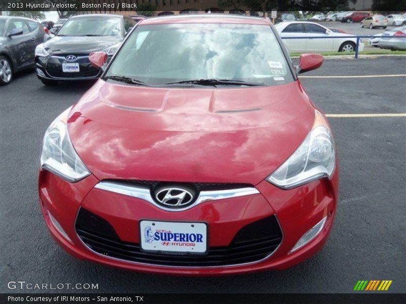 Boston Red / Black 2013 Hyundai Veloster