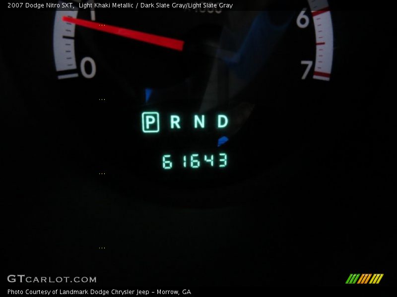 Light Khaki Metallic / Dark Slate Gray/Light Slate Gray 2007 Dodge Nitro SXT