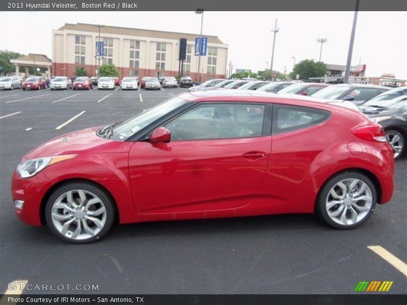 Boston Red / Black 2013 Hyundai Veloster