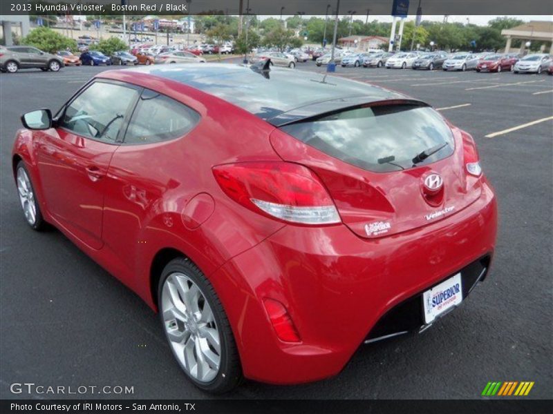 Boston Red / Black 2013 Hyundai Veloster