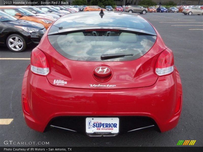 Boston Red / Black 2013 Hyundai Veloster