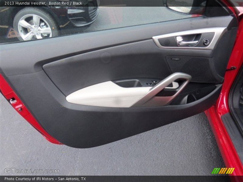 Boston Red / Black 2013 Hyundai Veloster