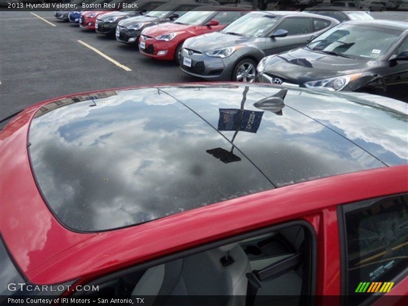 Boston Red / Black 2013 Hyundai Veloster