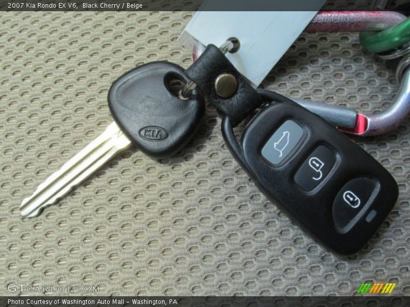 Keys of 2007 Rondo EX V6