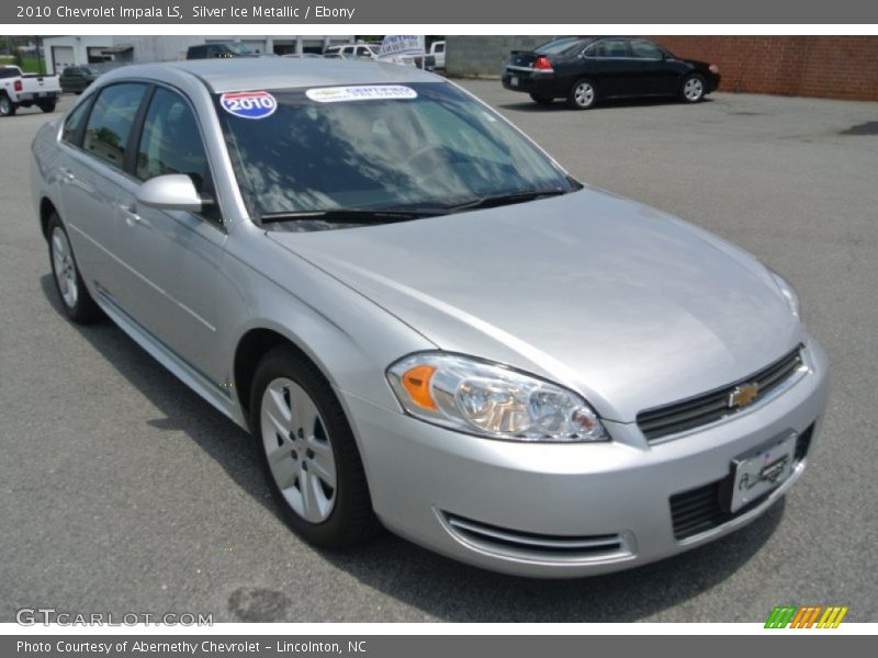 Silver Ice Metallic / Ebony 2010 Chevrolet Impala LS
