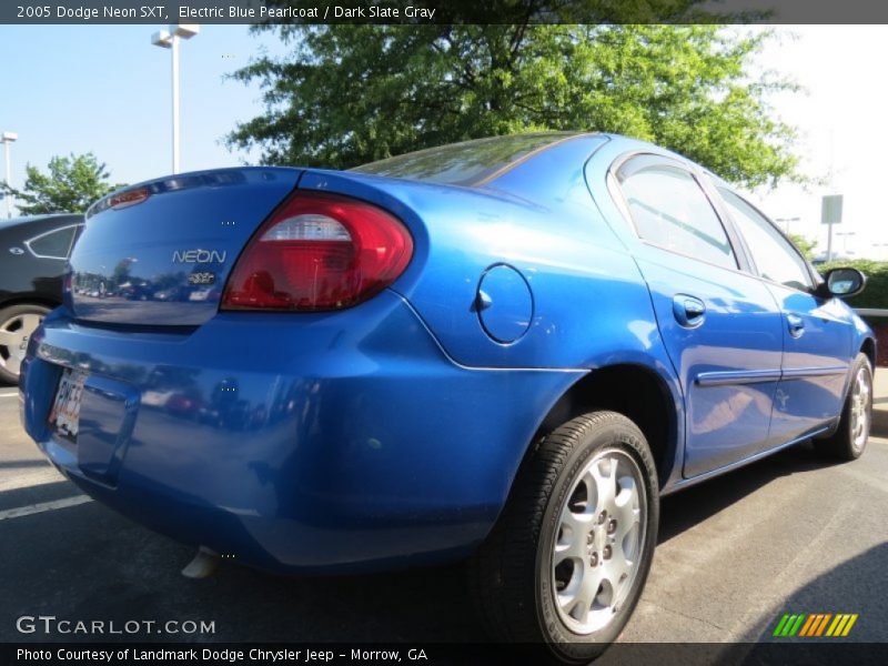 Electric Blue Pearlcoat / Dark Slate Gray 2005 Dodge Neon SXT