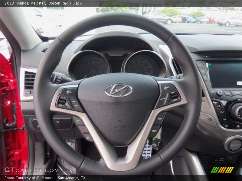 Boston Red / Black 2013 Hyundai Veloster